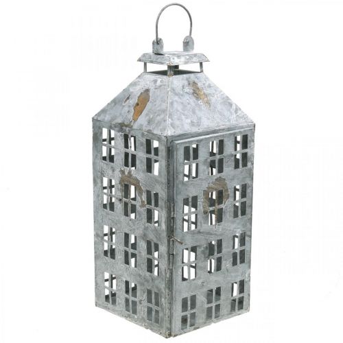 Artikel Vintage dekorativ lanterne metal fyrtårn shabby chic H41,5 cm