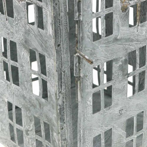 Artikel Vintage dekorativ lanterne metal lyshus Shabby Chic H41.5cm