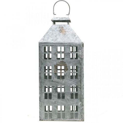 Artikel Vintage dekorativ lanterne metal lyshus Shabby Chic H41.5cm