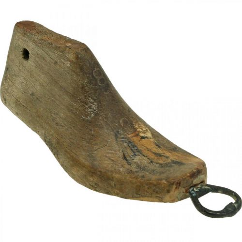 Floristik24 Vintage dekoration, sko med flaskeåbner, sko sidste dekoration L15–23cm