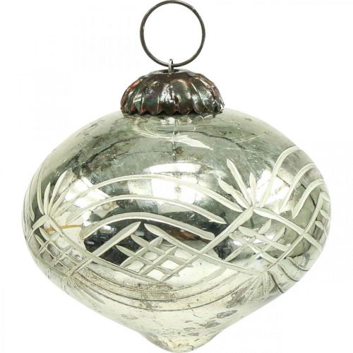 Artikel Vintage julepynt glas H7,5/8,5/9,5cm 3 stk