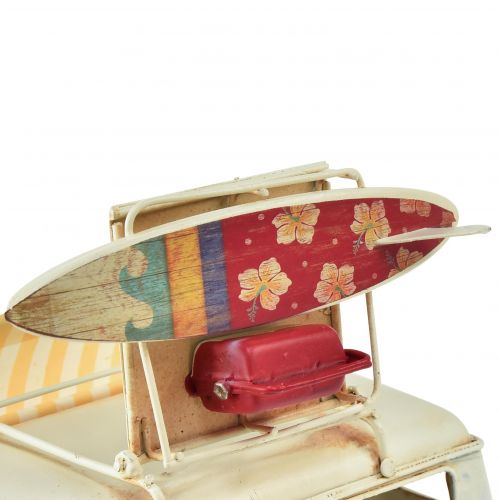 Floristik24 Vintage borddekoration deco bus metal med billedramme 20×15×13,5cm