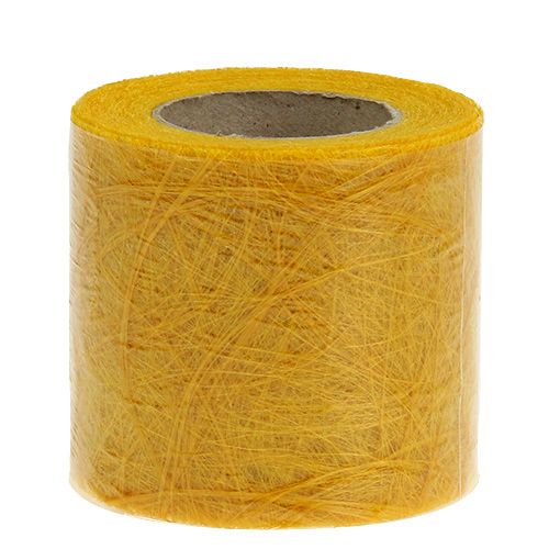 Artikel Fleece 8cm 25m gul