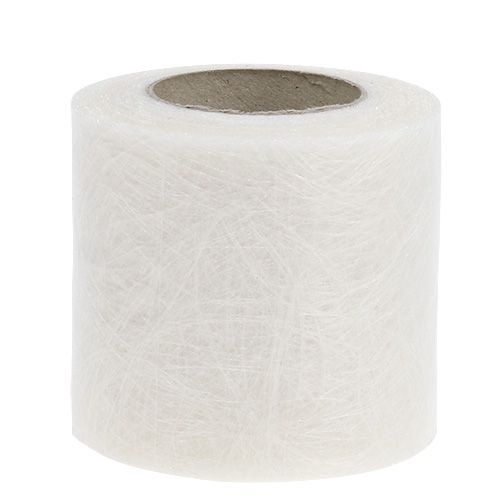 Artikel Fleece 8cm 25m hvid