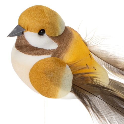 Artikel Fuglepynt til festlig bordpynt. Alsidige fuglepæle, 10 cm, 12 stk.