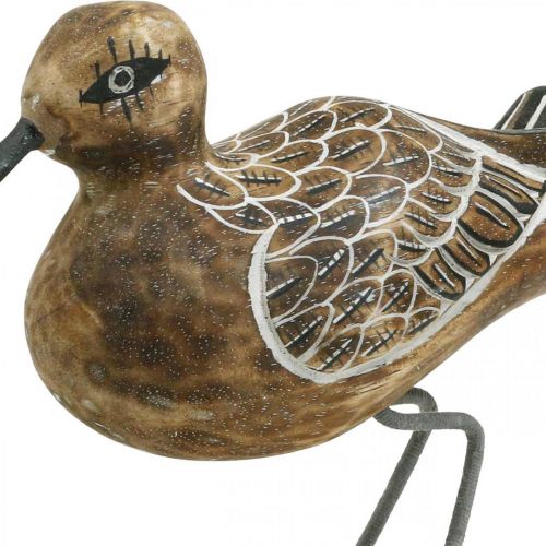 Floristik24 Træ Fugleskulptur Badeværelsesindretning Vandfugl H22cm
