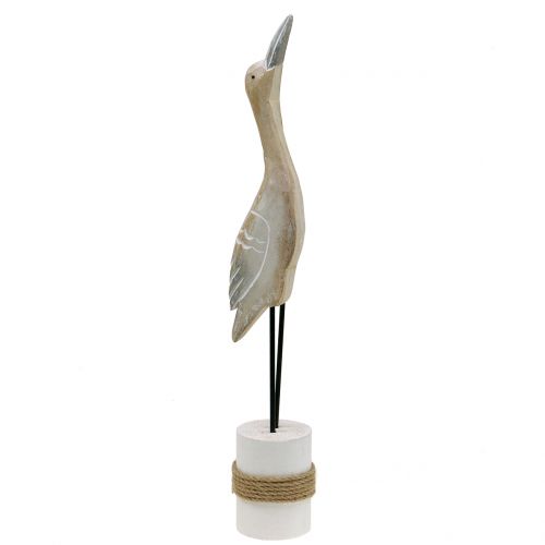 Floristik24 Fugleskulptur i træ H40cm