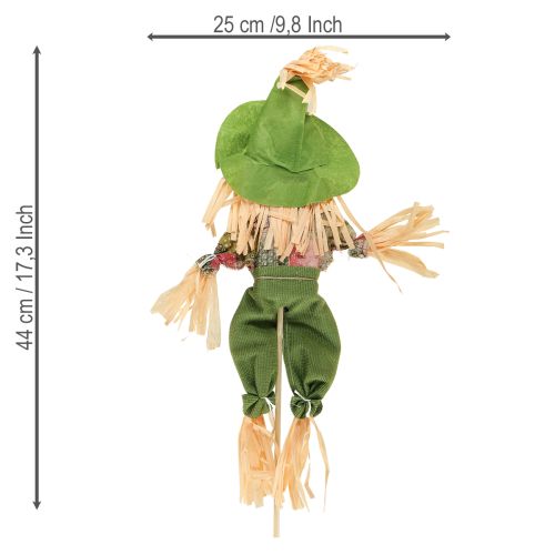 Artikel Fugleskræmsel på pind blomsterprop stor H44/82cm 4 stk