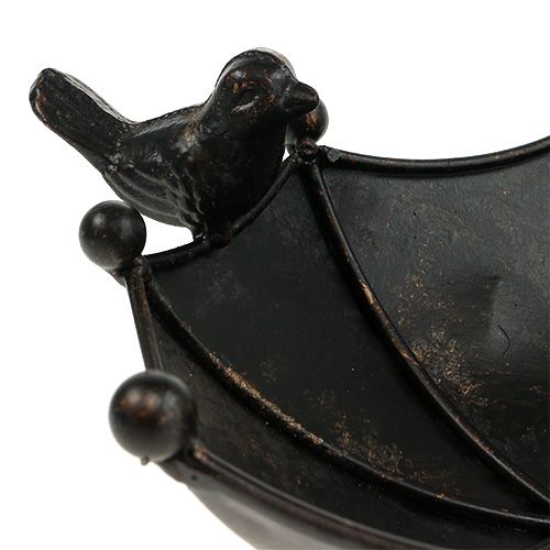 Floristik24 Foderskål fugle paraply mørkebrun 41cm