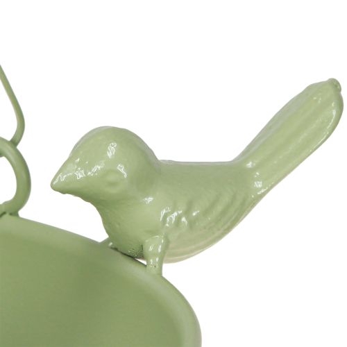 Artikel Vejrbestandig fuglefoderautomat med kædeophæng og dekorative fugle, 47 cm