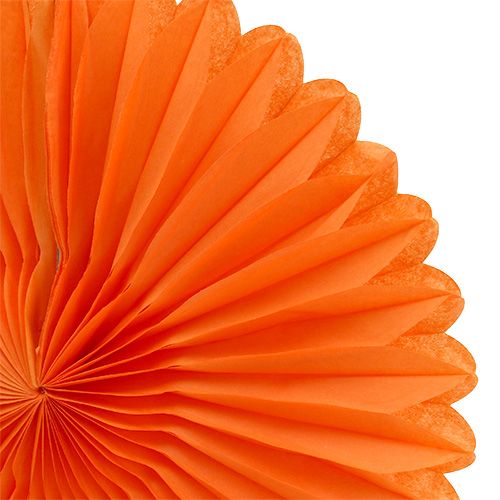 Floristik24 Honningskum papirblomst orange Ø20cm 3stk