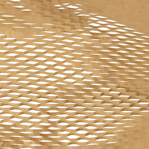 Honeycomb papir hobbymateriale rulle 5m 50cm | Floristik24.dk