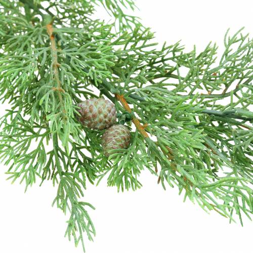 Floristik24 Deco gren enebær med kogler grøn 110cm