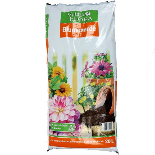 Floristik24 Jord Villa Flora pottemuld (20 ltr.)