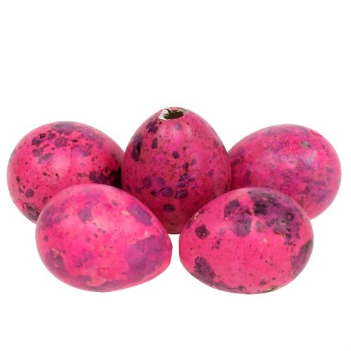 Artikel Vagtelæg Pink 3,5-4cm Udblæste æg Påskepynt 50 stk.