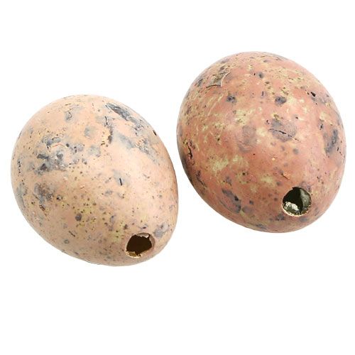 Floristik24 Vagtelæg pink lyserød 3 cm 12stk