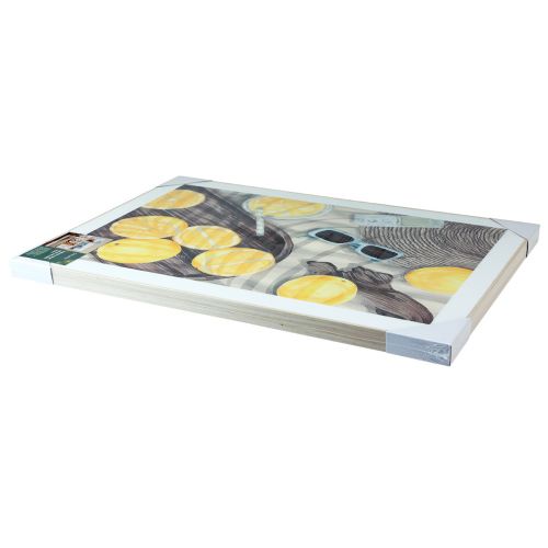 Artikel Vægdekoration sommerdekorationsbillede med citron limonade 40×60cm