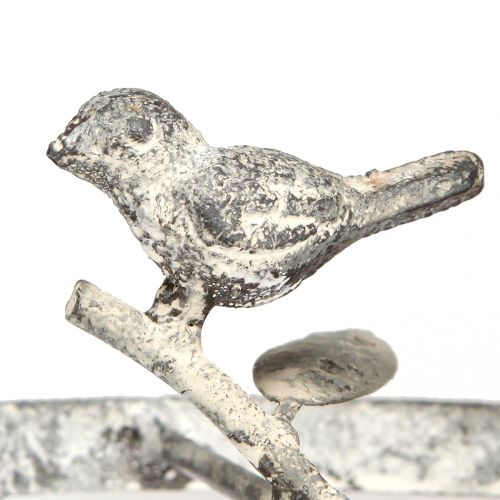 Artikel Produktholder metal rustgrå til dekorative bøjler Ø24cm H49cm