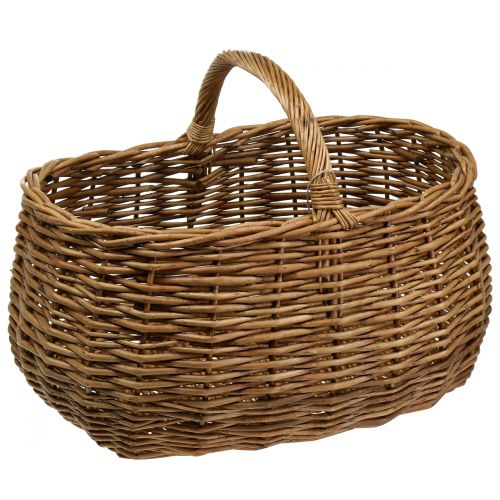 Floristik24 Fletkurv oval 48cm x 34cm H25cm