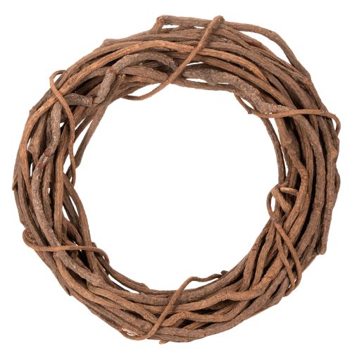 Naturlig pilekrans som hobbykrans til blomsterhandel, 40 cm købe | Floristik24.dk