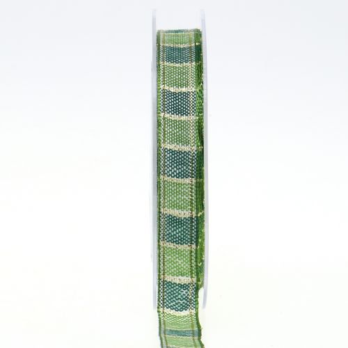 Julebånd grøn 15mm 15m