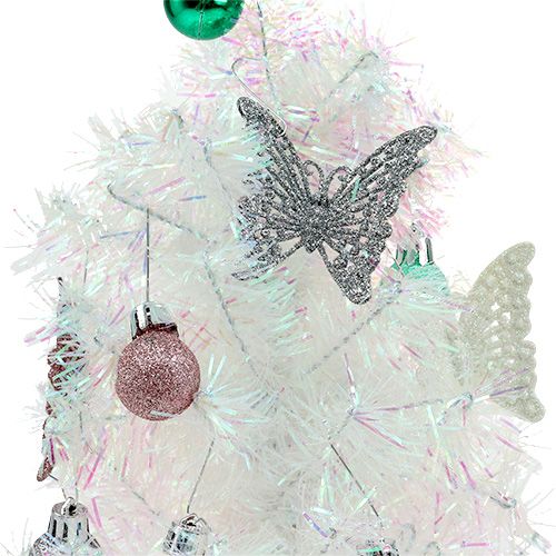 Floristik24 Juledekoration mini træ farverig 43cm