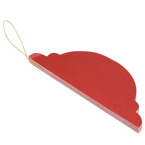 Artikel Julepynt papir Juletræspynt Bordeaux H20cm