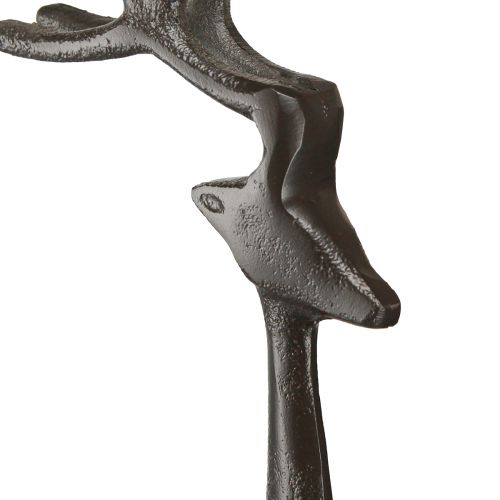 Artikel Julepynt rensdyr dekoration metal i brun 15x9x53cm