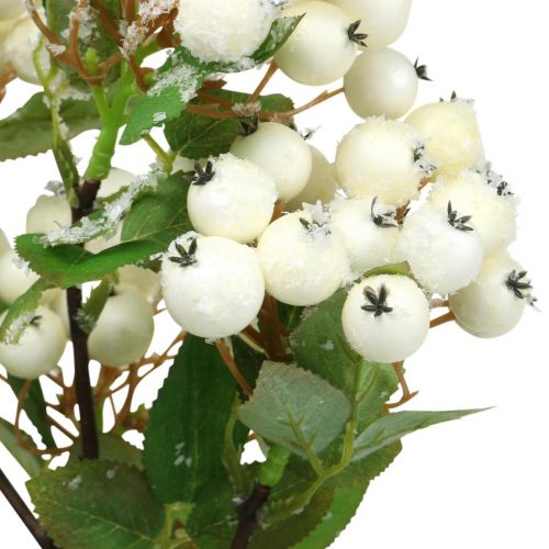 Artikel Julegrene, snebær, kunstig plante sneet L58cm