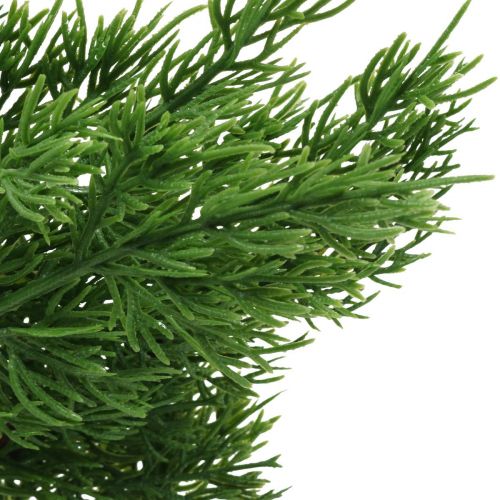 Floristik24 Julegrene cypresgrene kunstgrøn 72cm 2stk
