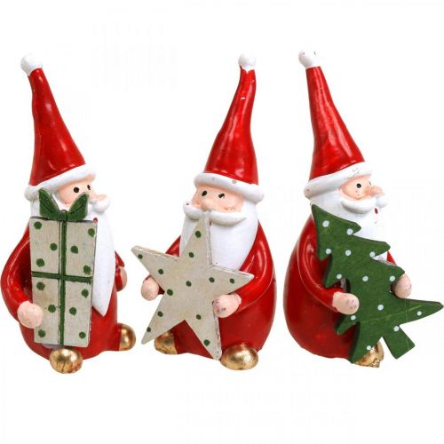 Floristik24 Julefigurer julemand dekorationsfigurer H8cm 3stk