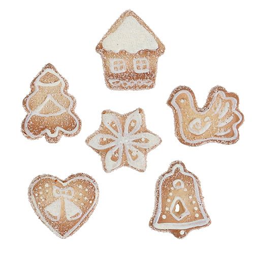 Julekiks hvid 3cm - 3,5 cm 24stk