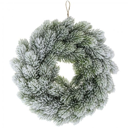 Floristik24 Julekrans grangrene Grankrans kunstigt sneet Ø28cm