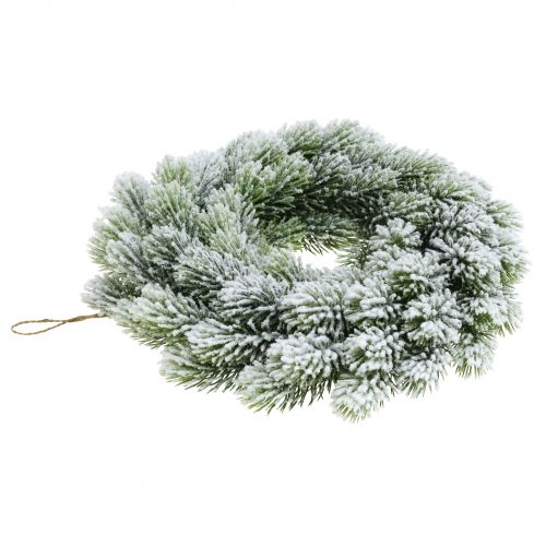 Floristik24 Julekrans grangrene Grankrans kunstigt sneet Ø28cm