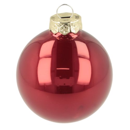 Julekuglesæt, skinnende festlig dekoration, 6 cm, 24 dele | Floristik24.dk