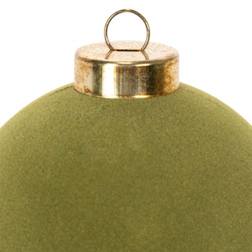 Juletræskugle, fløjlslook,