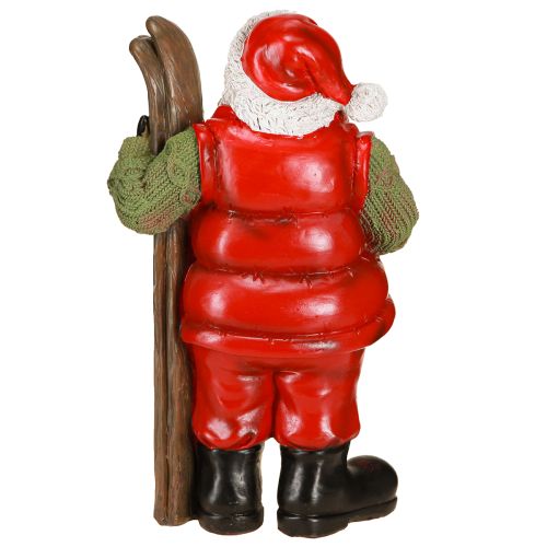 Artikel Julemand Dekorationsfigur med Skimalet 14×10,5×24,5cm