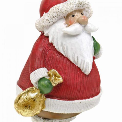 Floristik24 Dekorativ figur julemand med stjerne / pose H13cm 2stk