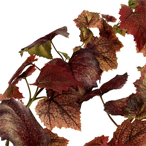 Floristik24 Vine Garland Mørkerød 190cm