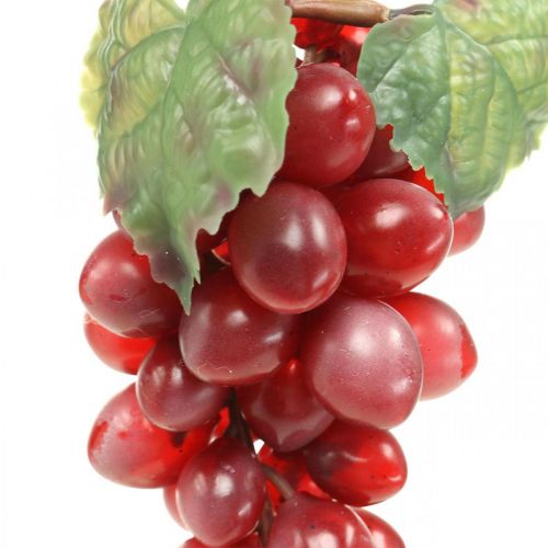 Dekorative druer rød Kunstige druer dekorative frugter 15cm