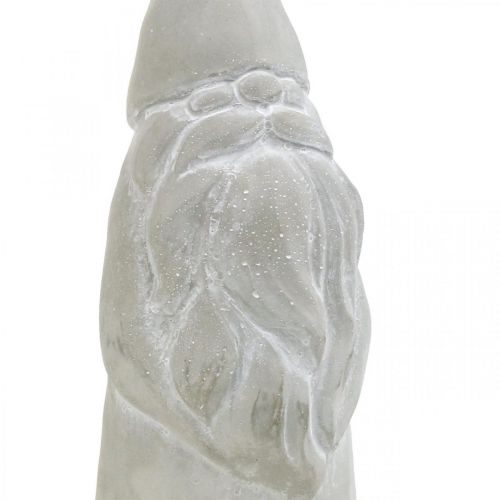 Floristik24 Deco figur nisse Julepynt beton grå H31cm