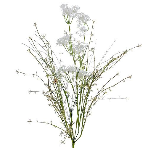 Floristik24 Have blomster hvid L50cm 3stk