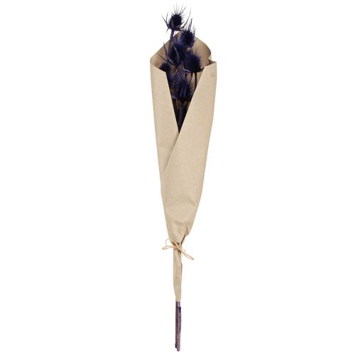 Artikel Wild Teasel Tørrede Blomster Teasel Tidsler Lilla 55cm 10 hoveder
