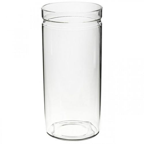 Artikel Blomstervase, glascylinder, glasvase rund Ø10cm H21,5cm