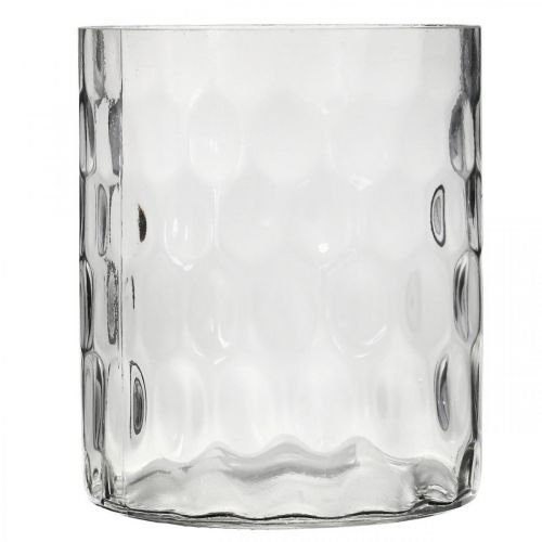 Artikel Lanterneglas, blomstervase, glasvase rund Ø11,5cm H13,5cm