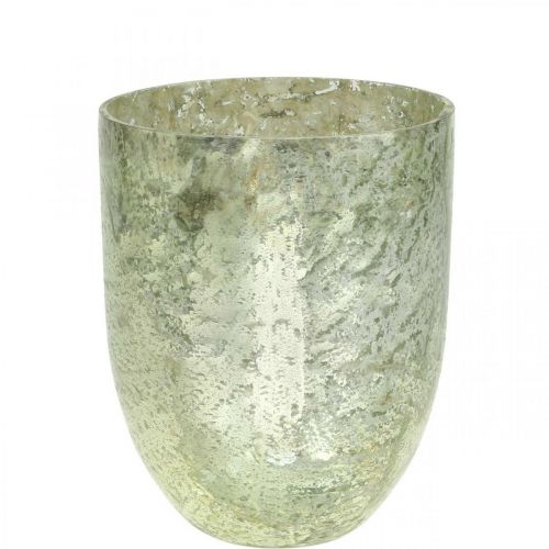 Floristik24 Lanterne glas fyrfadsstage fyrfadsglas Ø12cm H15cm