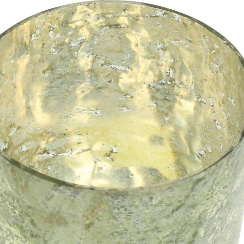 Floristik24 Lanterne glas fyrfadsstage fyrfadsglas Ø12cm H15cm