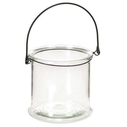 Glashængende lanterne Ø12cm H12,5cm 2 stk. købe | Floristik24.dk