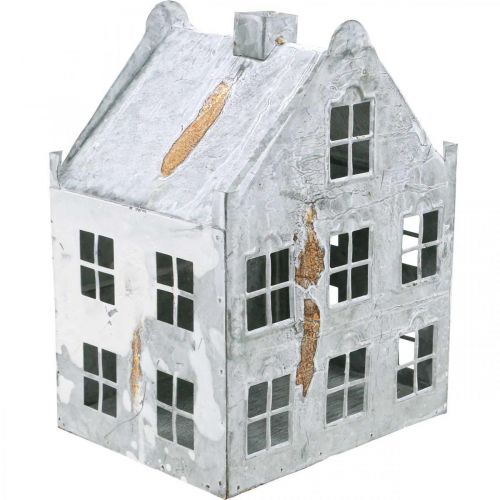 Artikel Light house fyrfadsstage metal fyrfadshus H26cm