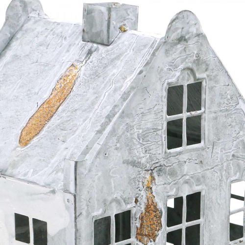 Artikel Light house fyrfadsstage metal fyrfadshus H26cm